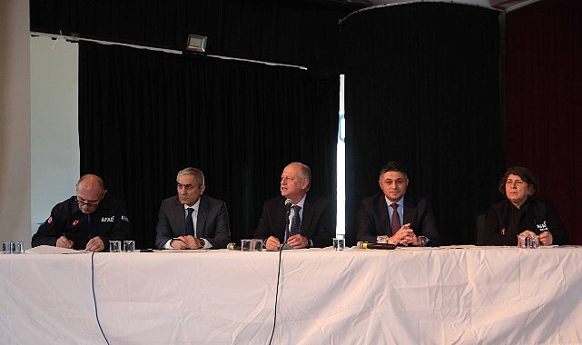 Aliağa’da afetlere hazırlık kapasitesini güçlendirmek, kurumlar arası koordinasyonu artırmak ve