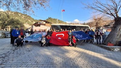 Aydın Büyükşehir Belediyesi tarafından düzenlenen trekking etkinlikleri devam ediyor. Aydınlı