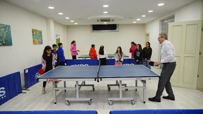 Ayvalık Belediyesi Cihan Şişman Gençlik Merkezi, Boğaziçi Okulları’nın gönüllü öğrencileriyle