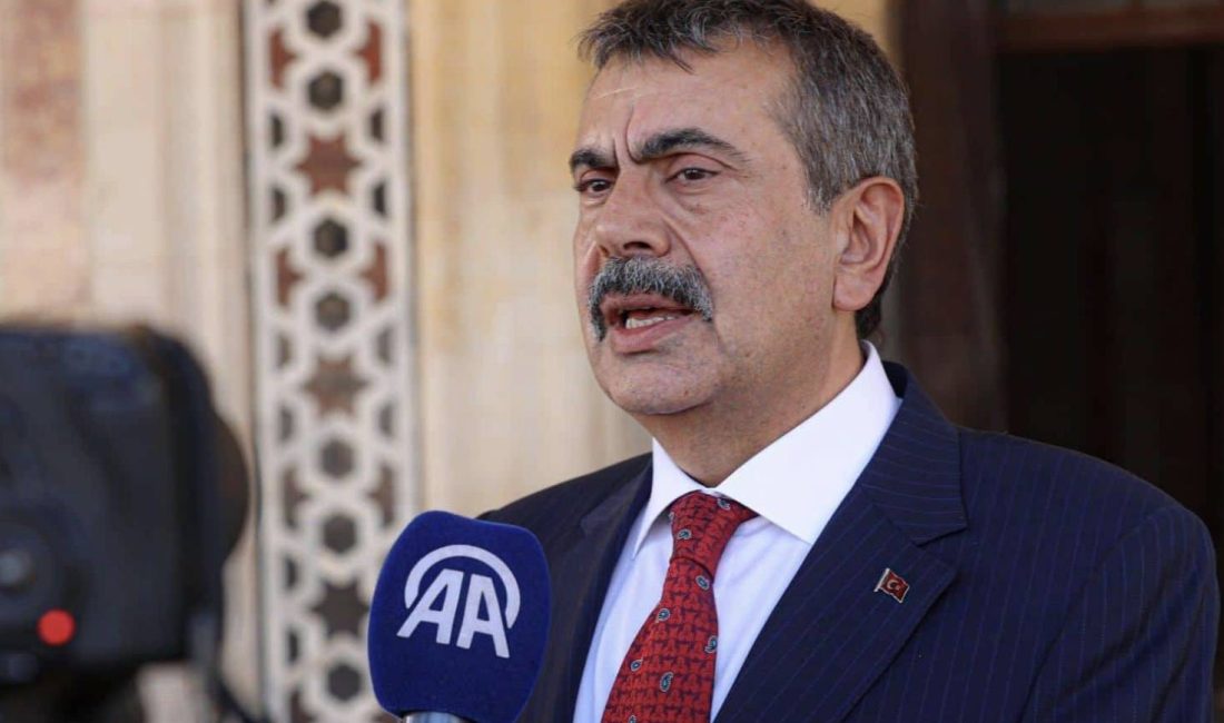 MEB Yusuf Tekin Suriye'deki temasları hakkında açıklama yaptı. Tekin Suriye'de