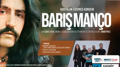 Türk müziğinin unutulmaz ismi Barış Manço, ölümünün 27. yılında Kadıköy