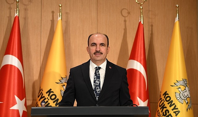 Konya Büyükşehir Belediye Başkanı Uğur İbrahim Altay, mübarek Miraç Kandili