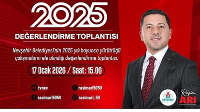 Belediye Başkanı Rasim Arı, 17 Ocak 2026 saat 15.00’de Moderatörlüğünü