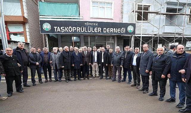 Kocaeli Büyükşehir Belediye Başkanı Tahir Büyükakın yoğun programları arasında hemşehri