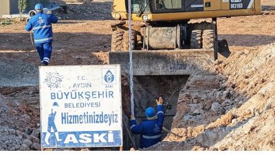 Aydın Büyükşehir Belediyesi ve ASKİ Genel Müdürlüğü tarafından kent genelinde