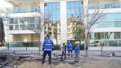 Aydın Büyükşehir Belediyesi ve ASKİ Genel Müdürlüğü tarafından kentin dört
