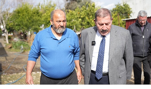 Milas Belediye Başkanı Fevzi Topuz, Çandır Mahallesi’nde bulunan evlerinde meydana