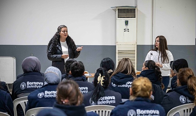 Bornova Belediyesi Sağlık İşleri Müdürlüğü, belediyede görev yapan kadın personele