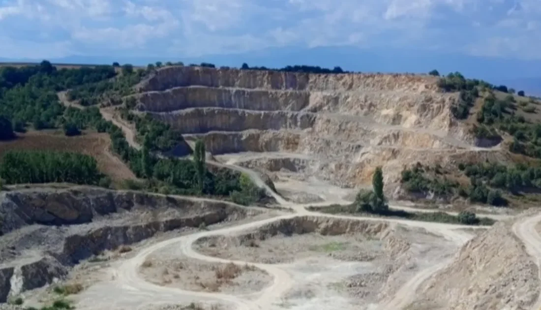Bursa Yenişehir'de A.H.S. Oto Gıda tarafından yürütülecek kalker ocağı, kırma-eleme