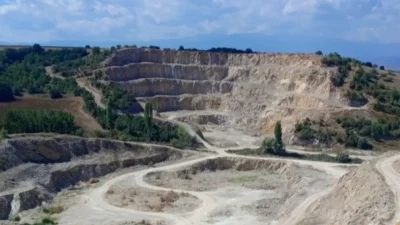 Bursa Yenişehir'de A.H.S. Oto Gıda tarafından yürütülecek kalker ocağı, kırma-eleme