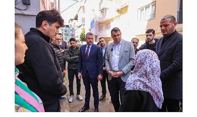 Buca’da etkili olan şiddetli sağanak yağışların ardından sahaya inen Buca