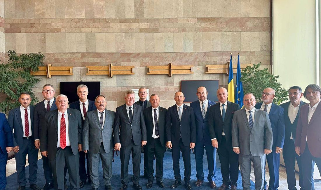 Romanya’nın başkenti Bükreş’te, Romanya Cumhurbaşkanlığı Sarayı’nda düzenlenen “Romanya - Türkiye