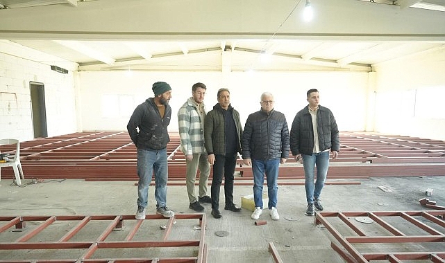 Burhaniye Belediyesi Fen İşleri Müdürlüğü tarafından ilçe genelinde yürütülen altyapı,