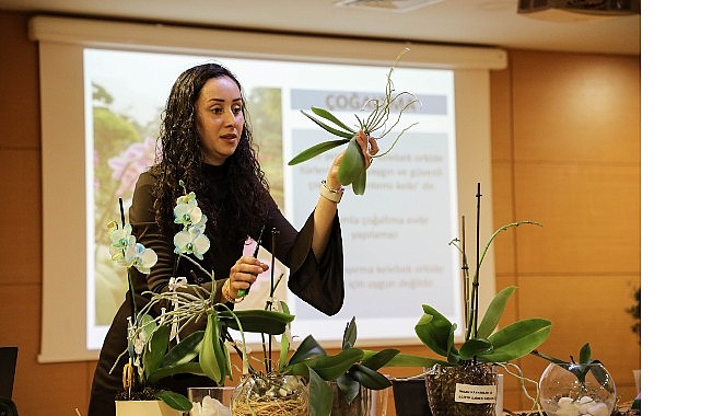 Antalya Büyükşehir Belediyesi Park ve Bahçeler Dairesi Başkanlığı tarafından, orkide