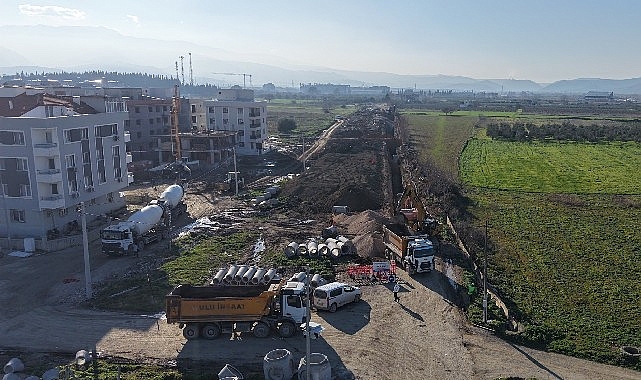 Manisa Büyükşehir Belediyesi tarihinin en büyük altyapı yatırımı olan 2