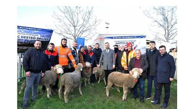 Kocaeli Büyükşehir Belediyesi, tohum ve gübreden hayvancılık ekipmanlarına, seralardan tıbbi