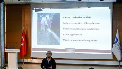 Antalya Büyükşehir Belediyesi, vektör ve haşerelerle mücadele çalışmaları kapsamında bünyesinde
