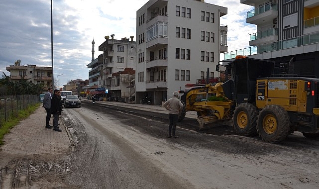 Antalya Büyükşehir Belediyesi ASAT Genel Müdürlüğü’nün alt yapı çalışması yaptığı