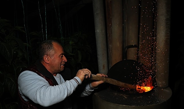 Tüm yurdu etkisi altına alan soğuk hava Antalya’da etkisini sürdürüyor.
