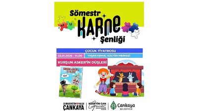 Çankaya Belediyesi, yarıyıl tatiline girecek çocuklar için kültür, sanat ve