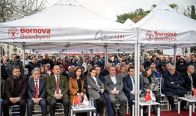 Bornova Belediyesi tarafından yenilenen Pınar Caddesi’nde, Dünya ve Olimpiyat Şampiyonu
