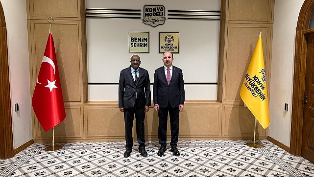 Cibuti Cumhuriyeti Ankara Büyükelçisi Aden Houssein Abdillahi, Konya Büyükşehir Belediye