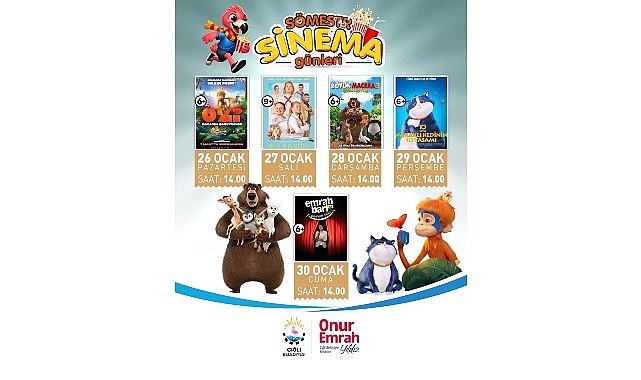 Çiğli Belediyesi, yarıyıl tatilinde çocukları unutmadı. Miniklere özel olarak hazırlanan