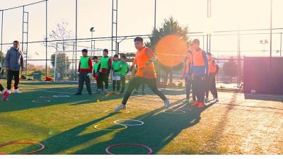 Gençleri spora teşvik etmek amacıyla Didim Belediyesi tarafından düzenlenen Kış