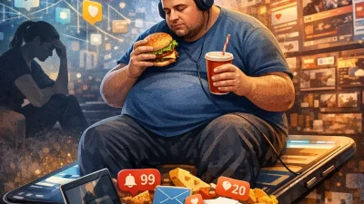 Teknolojinin etkisiyle bilgiye erişim kolaylaşırken, dijital obezite ve oburluk sorunları