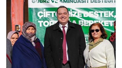 Manisa Büyükşehir Belediyesi, 2025 yılında yaşanan zirai don felaketinden etkilenen