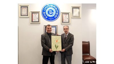 Ege Üniversitesi, medya takip sistemi Interpress verilerine göre 2025 yılında