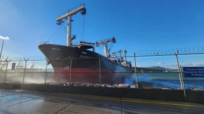 Denizcilik Genel Müdürlüğü, olumsuz hava koşulları nedeniyle Ege Gübre Limanı’ndan