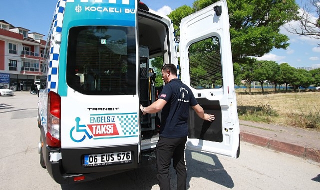 Kocaeli Büyükşehir Belediyesi, engelli bireylerin günlük yaşamını kolaylaştırmaya yönelik hayata