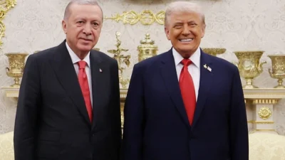Cumhurbaşkanı Recep Tayyip Erdoğan ile ABD Başkanı Donald Trump arasında