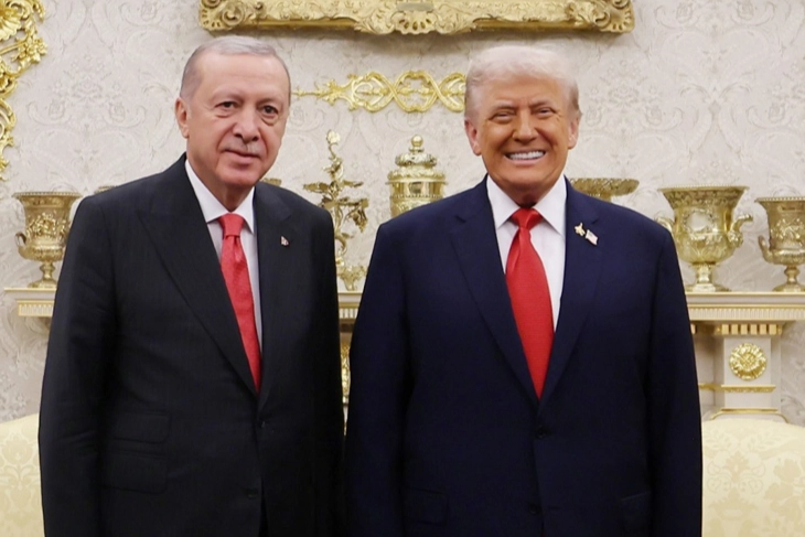 Cumhurbaşkanı Recep Tayyip Erdoğan ile ABD Başkanı Donald Trump arasında