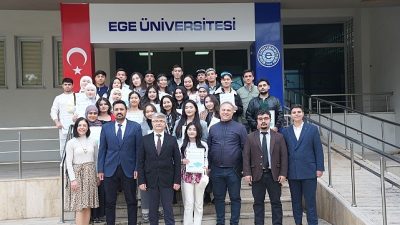 Ege Üniversitesinde 2025-2026 eğitim öğretim yılı güz yarıyılında Orhun Değişim Programı kapsamında