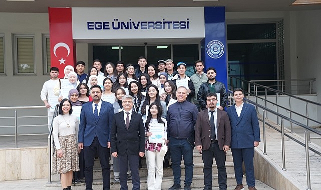 Ege Üniversitesinde 2025-2026 eğitim öğretim yılı güz yarıyılında Orhun Değişim Programı kapsamında