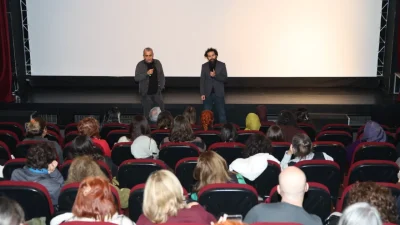 Nilüfer Belediyesi’nin düzenlediği “Filistin Sinema Günleri”, yönetmen Nawras Abu Saleh’in