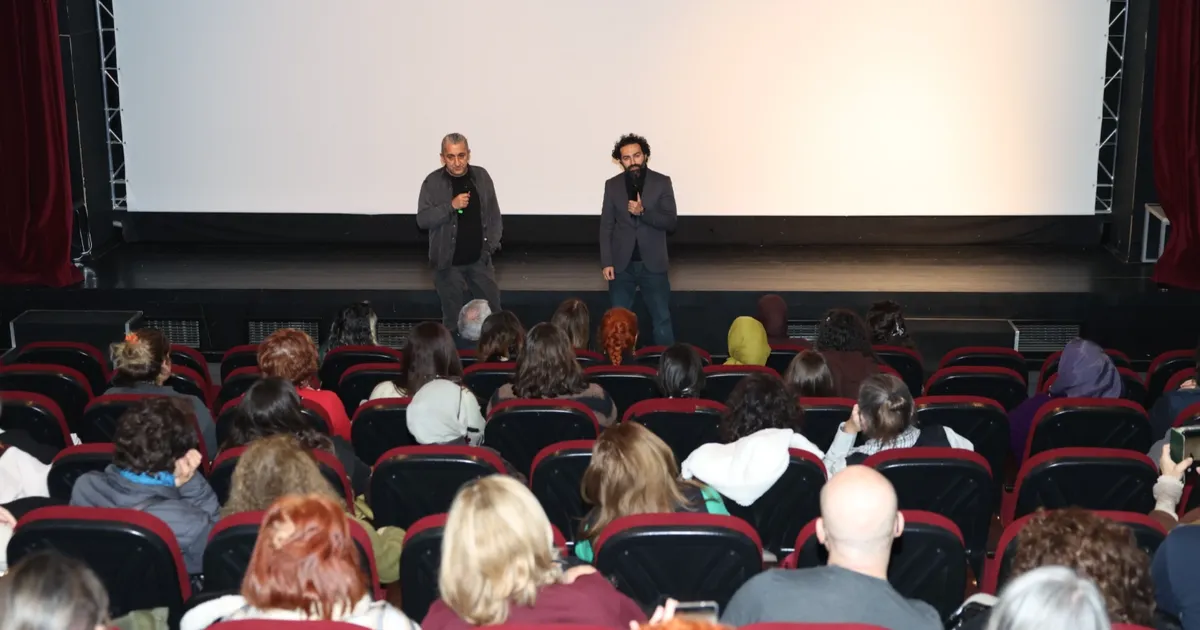 Nilüfer Belediyesi’nin düzenlediği “Filistin Sinema Günleri”, yönetmen Nawras Abu Saleh’in