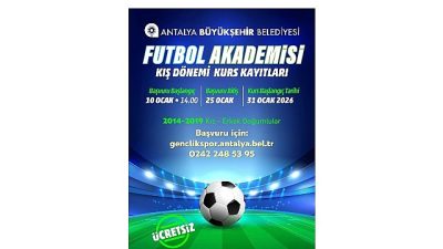 Antalya Büyükşehir Belediyesi’nin çocuklara yönelik spor faaliyetleri kapsamında düzenlediği ve