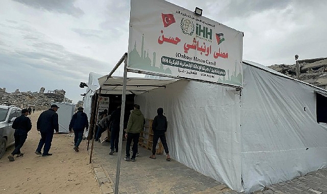 Kocaeli Büyükşehir Belediyesi, Ramazan ayında Filistinlilerin ibadetlerini yerine getirebilmesi için