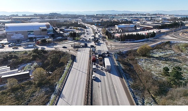 Kocaeli Büyükşehir Belediyesi, Gebze’de trafiği rahatlatacak bir projeyi daha hayata