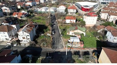 Kocaeli Büyükşehir Belediyesi, Gölcük ilçesinde altyapısı tamamlanan 150 cadde ve sokakta