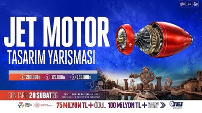 TEKNOFEST Teknoloji Yarışmaları kapsamında, TEI yürütücülüğünde düzenlenen Jet Motor Tasarım