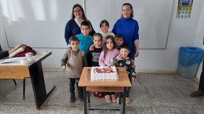 Bu içten buluşmanın ardından Haymana ilçe merkezindeki okullarda öğrenim gören