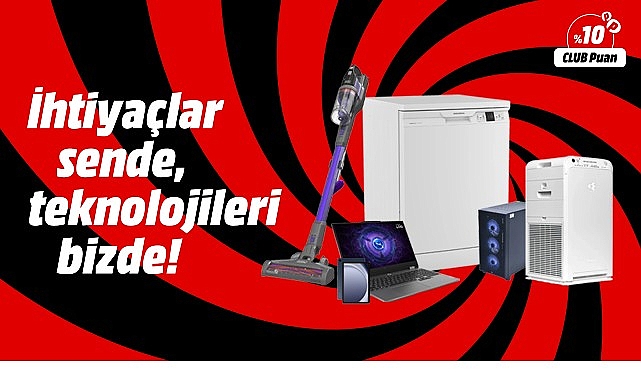 Geniş ürün yelpazesiyle müşterilerine konforlu alışveriş keyfi sunan MediaMarkt Türkiye,