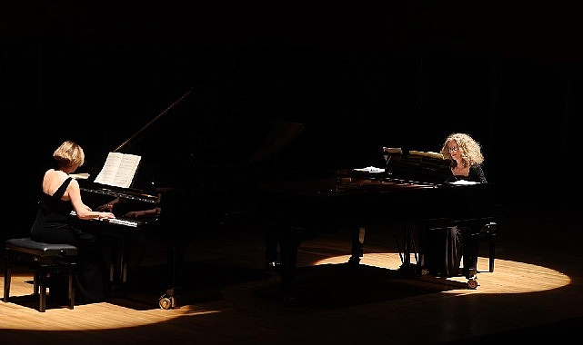 İzmir Büyükşehir Belediyesi Ahmed Adnan Saygun Sanat Merkezi’nde (AASSM) piyanistler