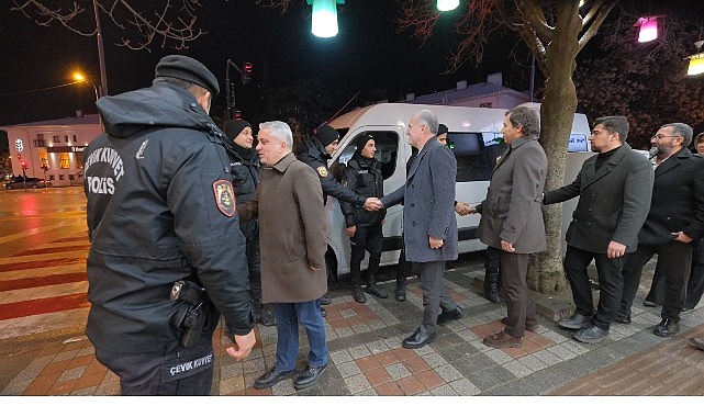 AK Parti Bursa Milletvekili Ayhan Salman, İnegöl Belediye Başkanı Alper