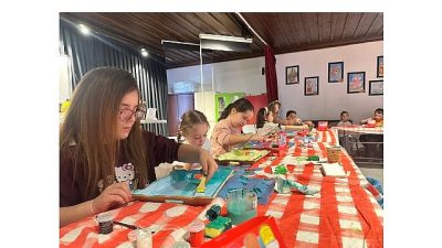 İnegöl Belediyesi’nin sömestr tatiline özel düzenlediği atölye etkinlikleriyle 5-12 yaş