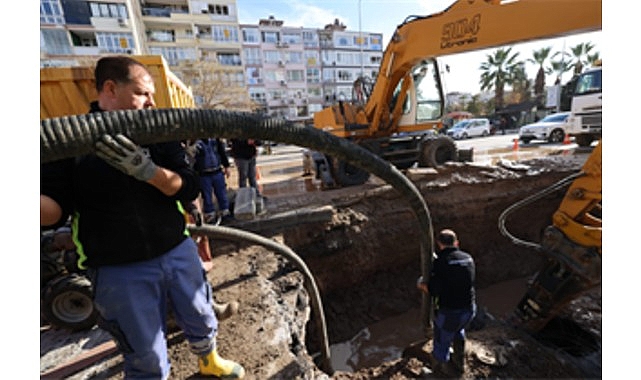 İZSU Genel Müdürlüğü, Konak ve Karabağlar’ı besleyen ana isale hattındaki